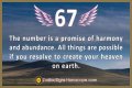 
ANGEL NUMBER 67
